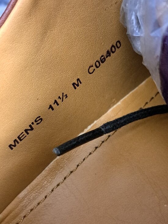 Cole Haan Men Sz 11.5 M Cap Toe Oxford Leather Dress Shoes